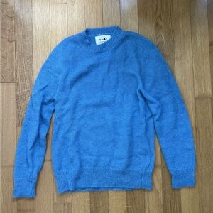 NN07 Blue Wool Sweater Medium